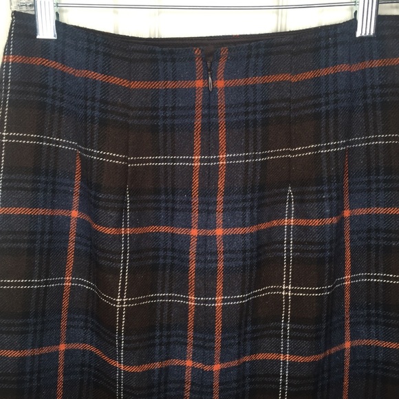 Cabi Heritage Plaid Skirt Style #742 Pleated Trim - Picture 8 of 12